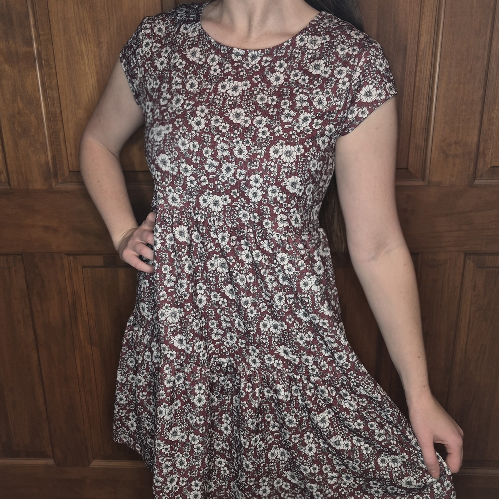 Floral Print Women's Dress